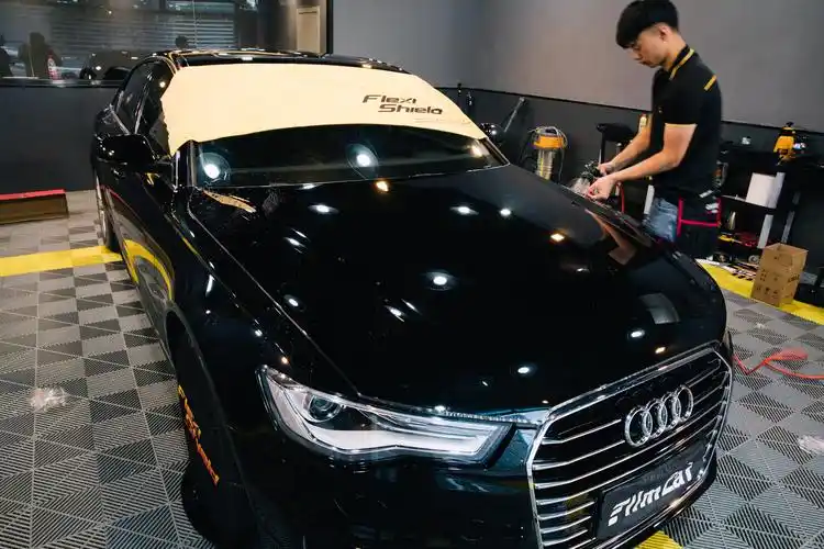 filmcar苏州福卡奥迪a6l美国固驰flexishield隐形车衣作_搜狐汽车