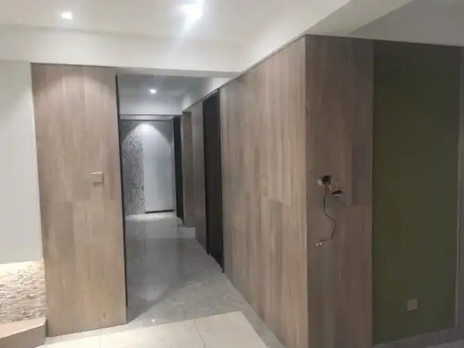 家里两套一起装北美枫情地板火石橡木3