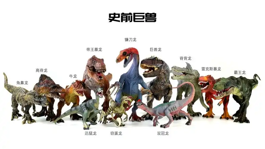 元旦节礼物同款高端侏罗纪恐龙世界大号玩具模型仿真动物霸王龙迅猛龙