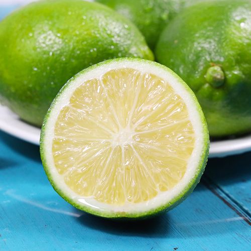 海南青柠檬2斤柃檬一级小青柠香水新鲜酸水果批发免邮5非进口无籽