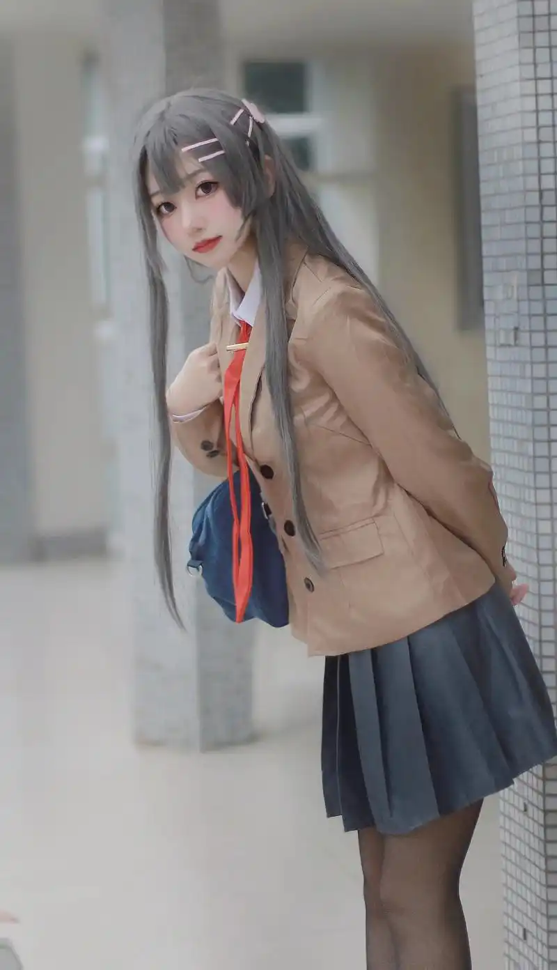 笨蛋咲太!#樱岛麻衣 #cos #二次元 # - 抖音