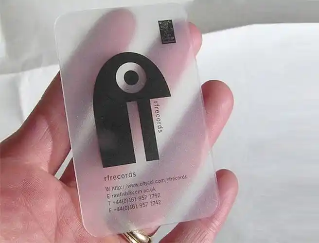 厂家生产优质企业名片 透明磨砂名片 pvc名片印刷 量大从优
