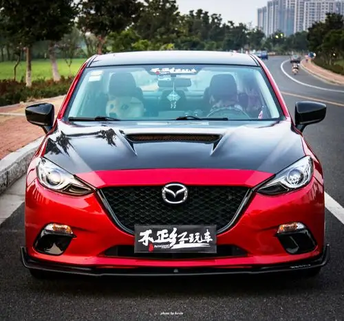 马自达昂克赛拉这样改装非常吸引人