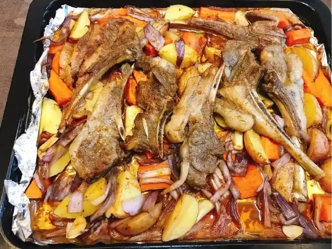 烤箱版烤羊排##一起来做家常菜