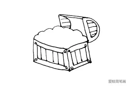 宝箱怎么画