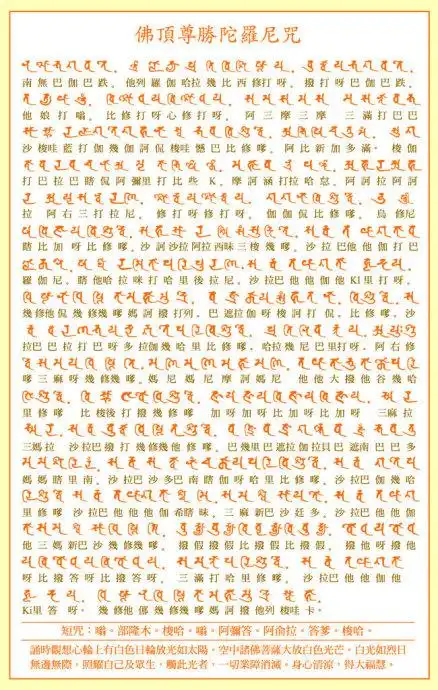 佛顶尊胜佛母咒(佛顶尊胜陀罗尼   mp3下载