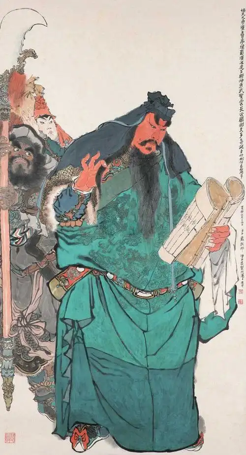 戴敦邦人物画欣赏-名人字画网