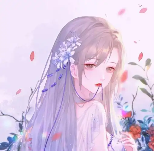 闺蜜头像遇见你温澜如风