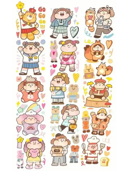 肉球贴纸第六期手帐