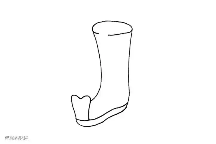 古代鞋子怎么画