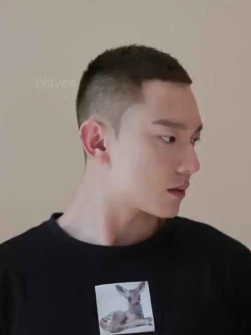 男士夏季短发栗子头