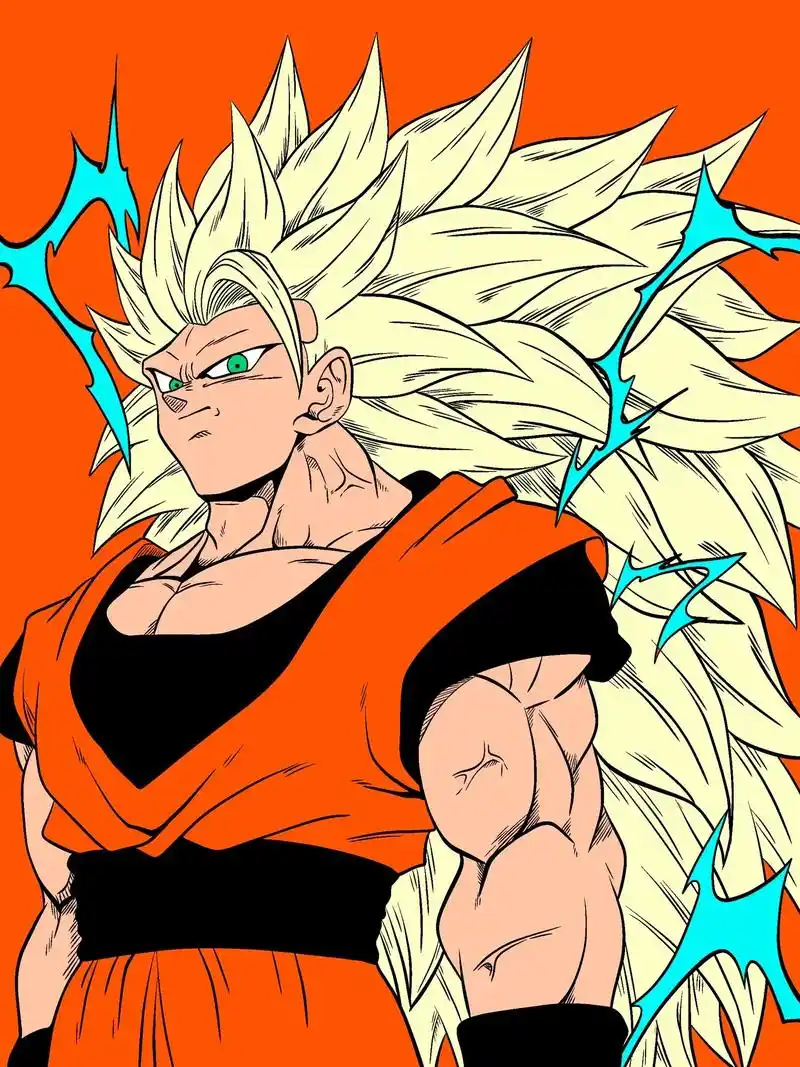 七龙珠系列——孙悟空超级赛亚人3.#龙珠 #龙珠z卡卡罗特 - 抖音