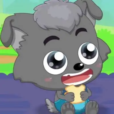 小灰灰头像萌版高清可爱迷路的小灰灰头像