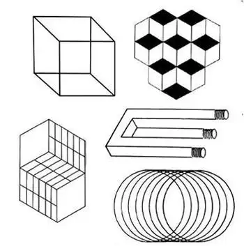 视觉错觉图简笔画