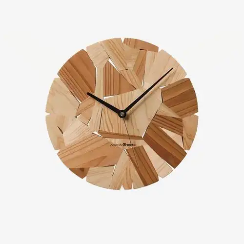 多边形创意闹钟【高清产品实物png素材】-90设计