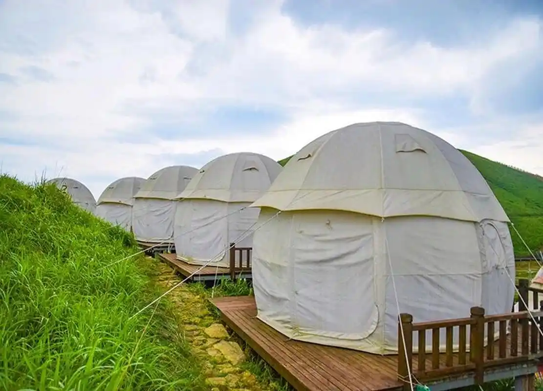 武功山住宿避坑篇78金顶星空帐篷怎么预定 8月武功山山绿草悠悠,来