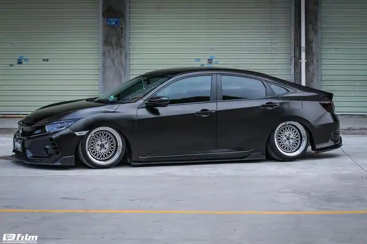 思域黑武士-思域不改,还能干嘛?