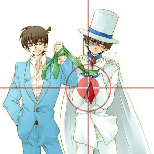 柯南,工藤新一,黑羽快斗,怪盗基德,快新快新至上^o