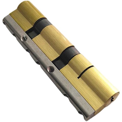 级双叶片锁芯步阳龙阳防盗门索福千秋双拨轮双拨机械门锁