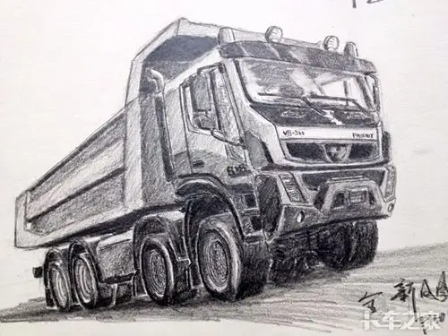 手绘两张 _ 卡车之家论坛