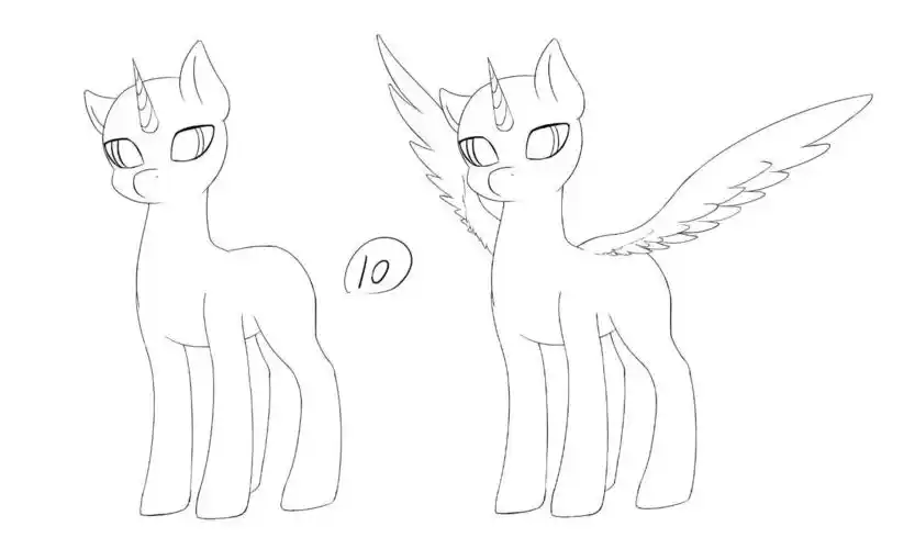 小马宝莉绘画教程