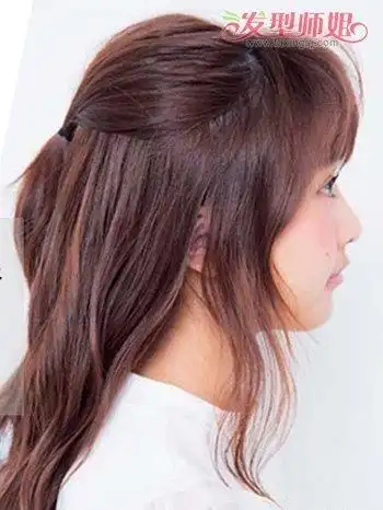 菱形脸如何扎头发好看 菱形脸女孩扎头发