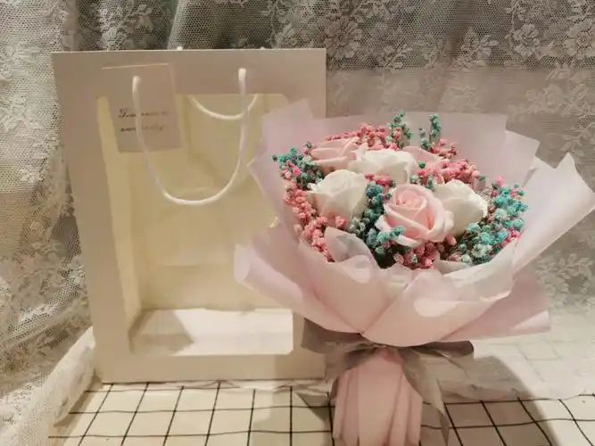 满天星小花束手提袋