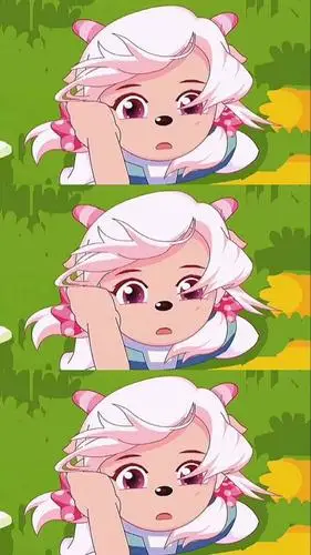 动漫#决战次时代的美羊羊,我感觉美羊羊的眼里有星辰大海