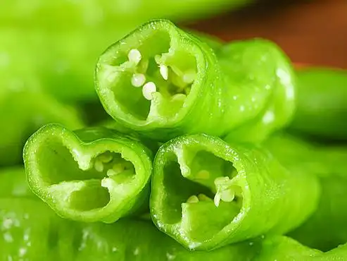 螺丝椒详情页 新鲜水果产品描述 电商产品拍摄 辣椒图