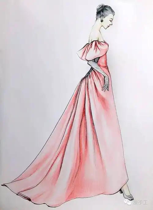 零基础彩铅时装画,订阅即可学习