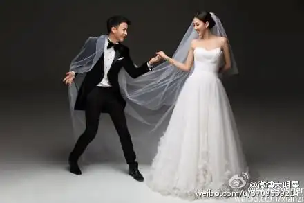 李茂弦子婚纱照