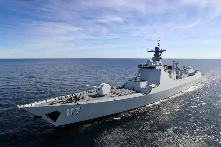 驱逐舰,"中华神盾"052c型的深度改进型,装备了2座32单元大直径通用