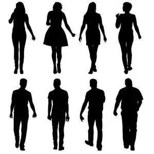 黑色的人影的野蛮人图片