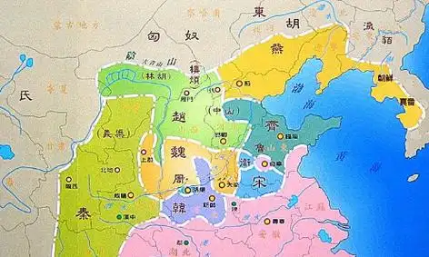战国末期地图