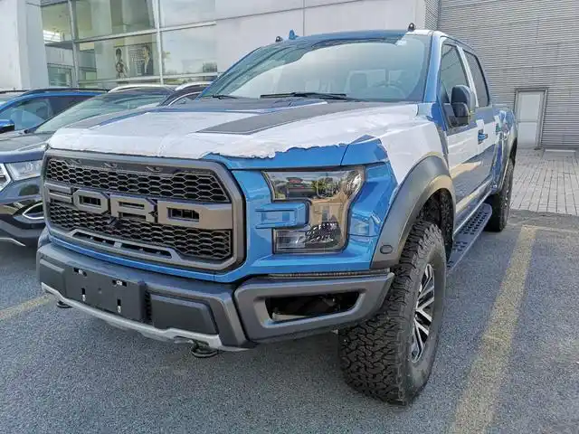 丛林怪兽 街头看2019款进口福特f150猛禽皮卡