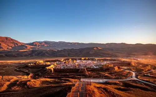 甘南夏河白石崖甘加秘境