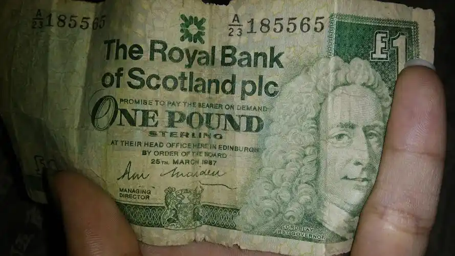 请问这是哪年发行的英镑