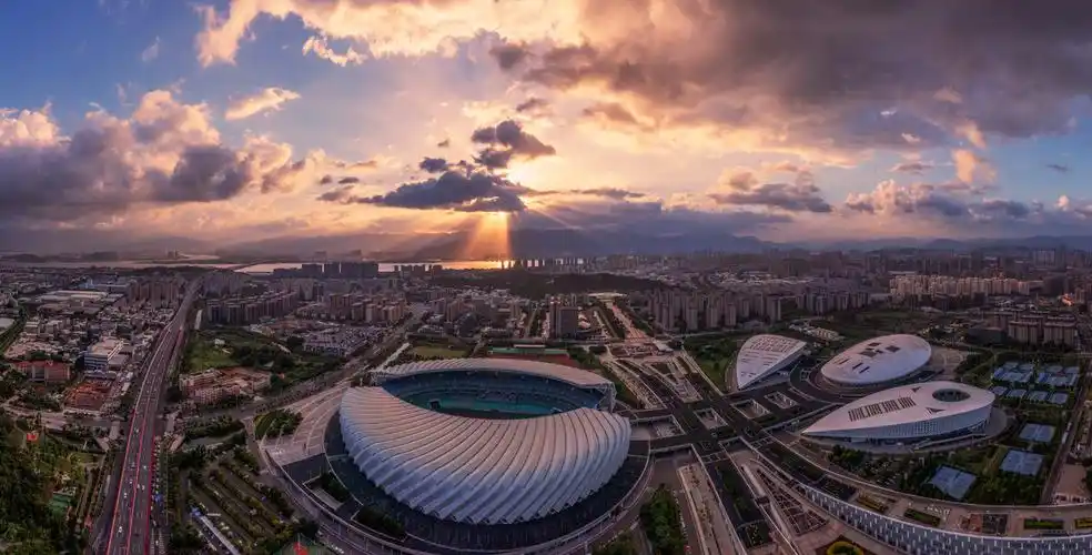 福州的城海峡奥体中心