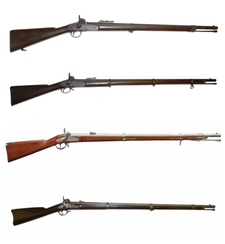 因此只需要将早先滑膛枪拉个膛线,或者说换根带膛线,并且口径与弹药