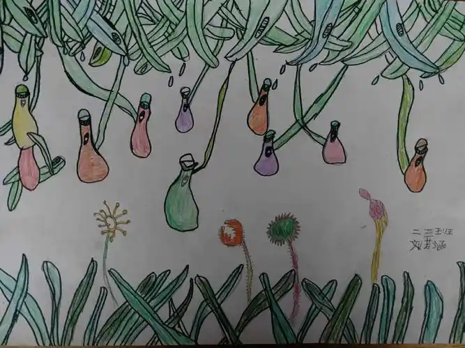 《吃虫草》作品欣赏