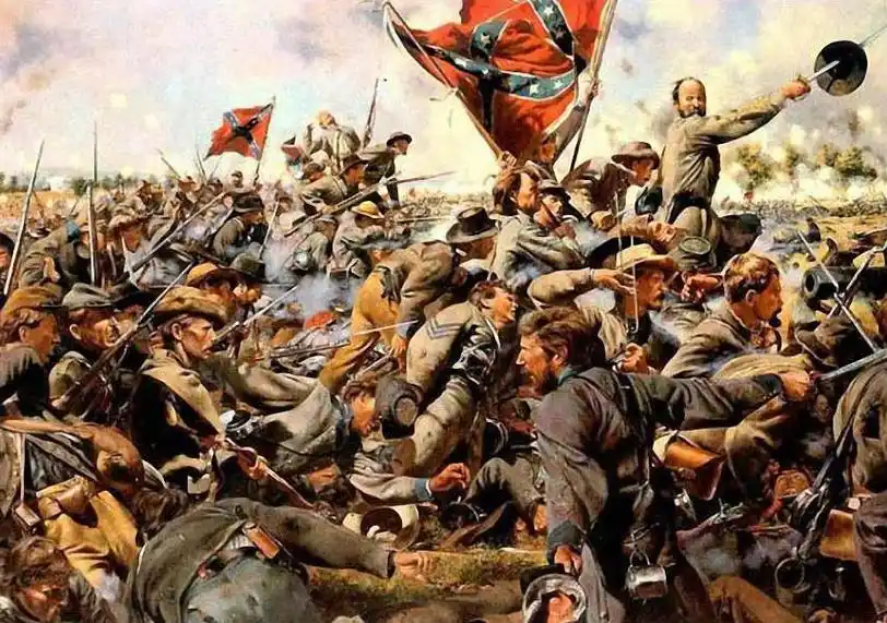 展现美国南北战争的经典油画集