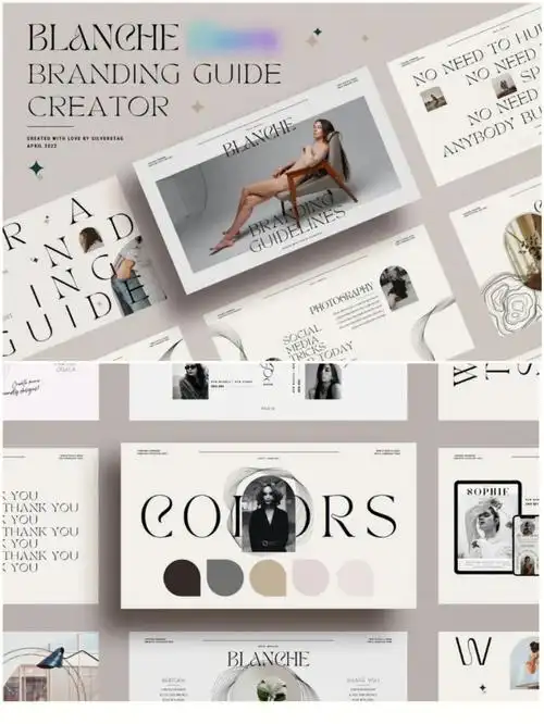 71233时尚社交媒体版式排版设计