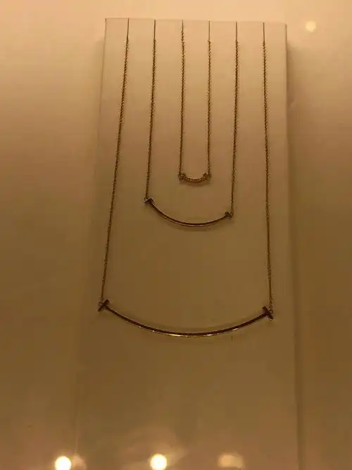 tiffany蒂芙尼笑脸项链