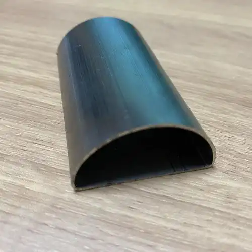 供应佛山不锈钢半圆管厂家 304不锈钢半圆管拉手