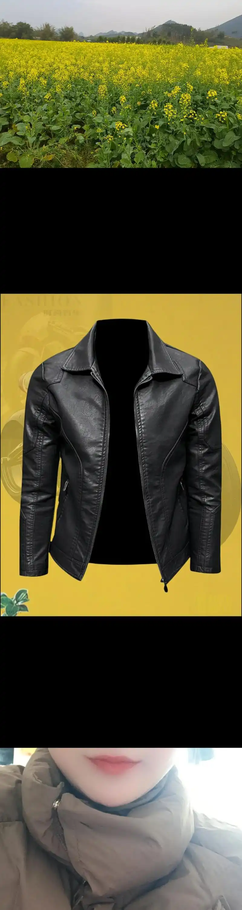 复古机车皮夹克休闲外套.男神们,复古风机车皮衣来咯!修身裁剪 - 抖音