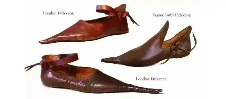 中世纪欧洲贵族与尖头鞋的"爱恨情仇"_阿研_鞋子_波兰