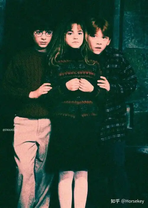 求《哈利波特》三人组小时候照片!!!!? - 知乎