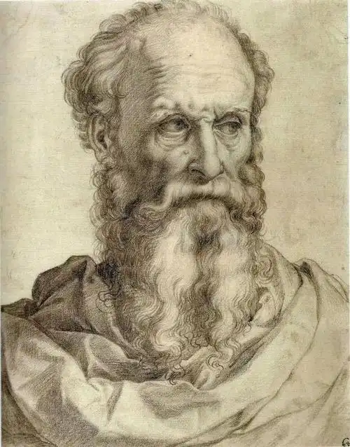 经典素描肖像(一)