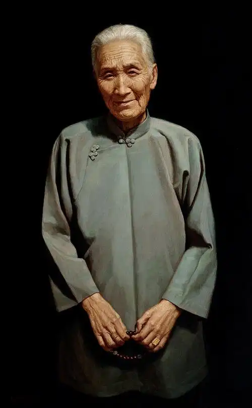 《奶奶》——李自健