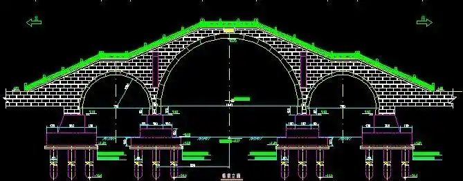 桥梁上部构造为计算跨径8m 16m 8m钢筋混凝土板